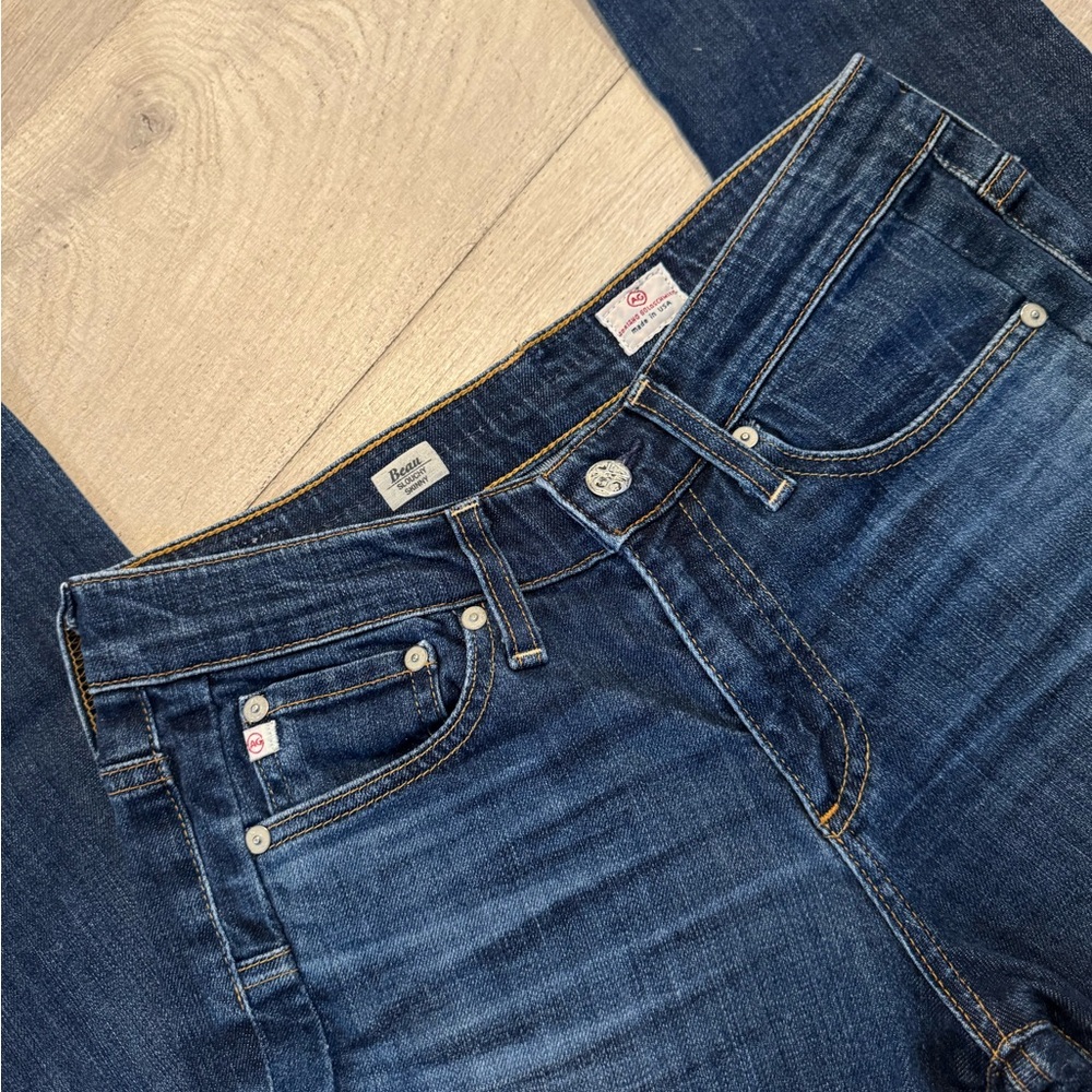 AG Adriano Goldschmied Dark Wash Skinny Jeans - Picture 4 of 6